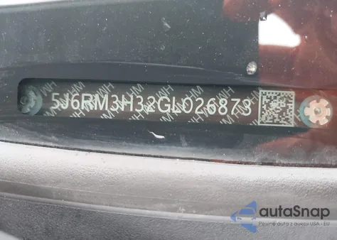 2016 Honda Cr-V Lx из США, поврежденный, VIN 5J6RM3H32GL026873